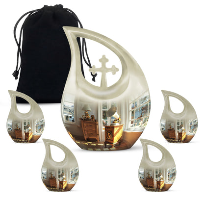 10-inch Gramophone-themed Cross Drop 