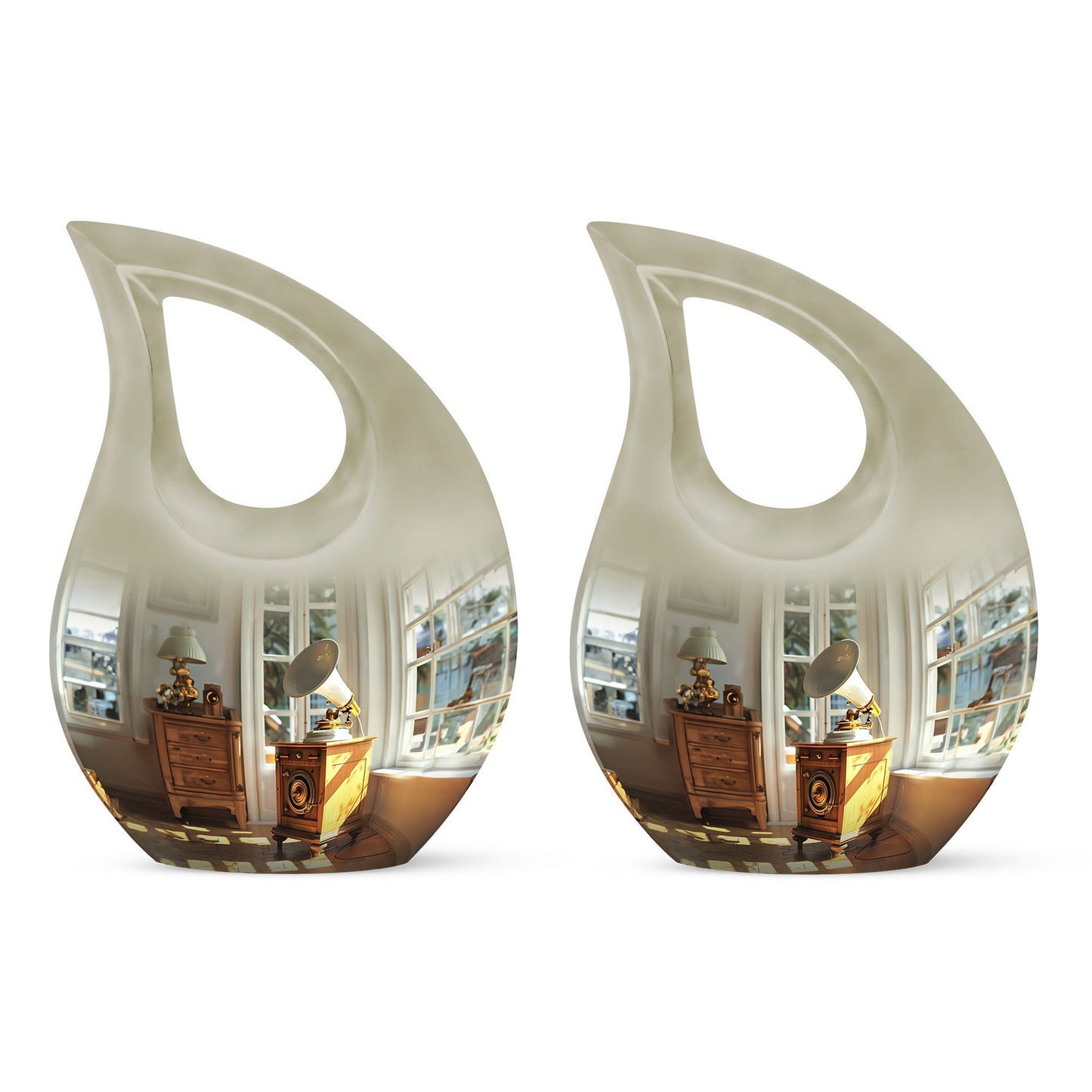10-inch Gramophone-themed Cross Drop 