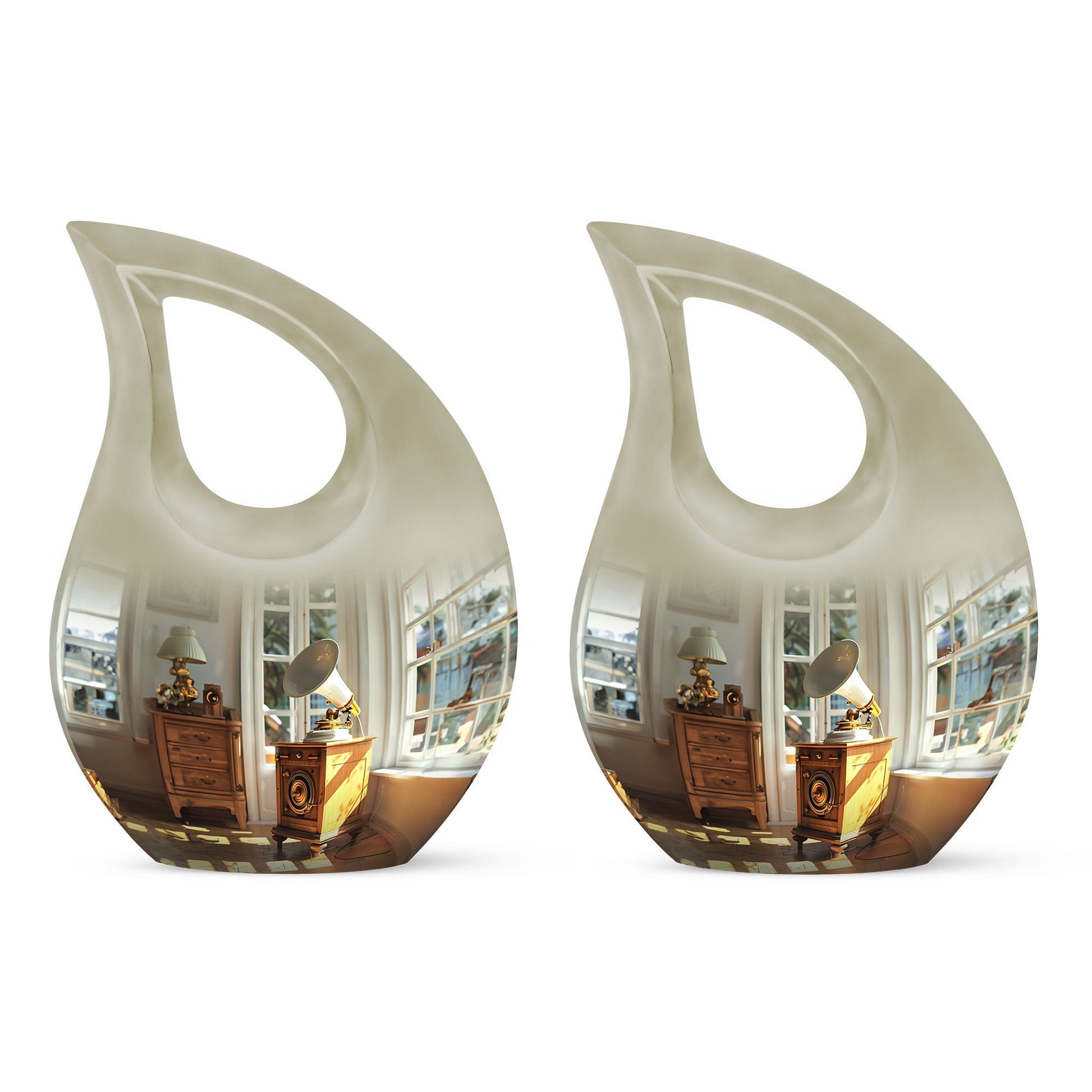 10-inch Gramophone-themed Cross Drop 