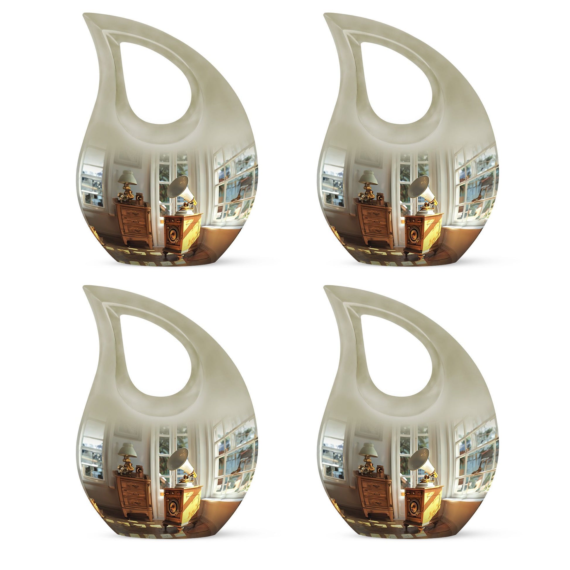 10-inch Gramophone-themed Cross Drop 