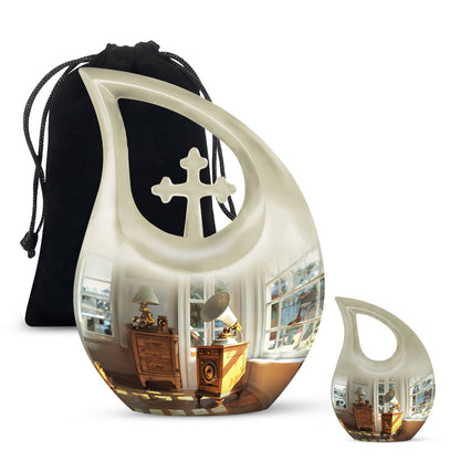 10-inch Gramophone-themed Cross Drop 