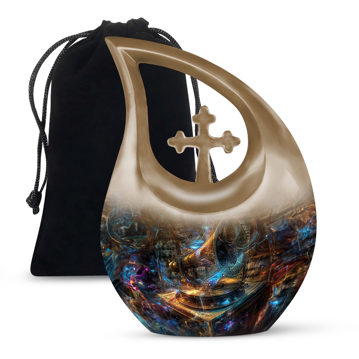 10-inch Gramophone Urn, 