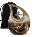 10-inch Gramophone Urn, Cross Drop design 
