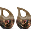 10-inch Gramophone Urn, Cross Drop design 