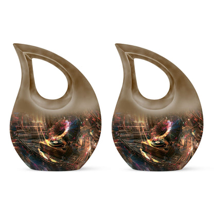 10-inch Gramophone Urn, Cross Drop design 
