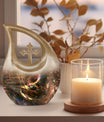 10-inch Gramophone Urn, Cross Drop design 
