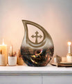 10-inch Gramophone Urn, Cross Drop design 