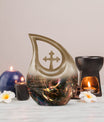 10-inch Gramophone Urn, Cross Drop design 
