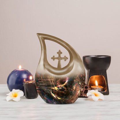 10-inch Gramophone Urn, Cross Drop design 