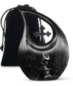 10 inch cross drop Gramophone urn for human ashes 