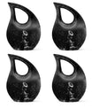 10 inch cross drop Gramophone urn for human ashes 
