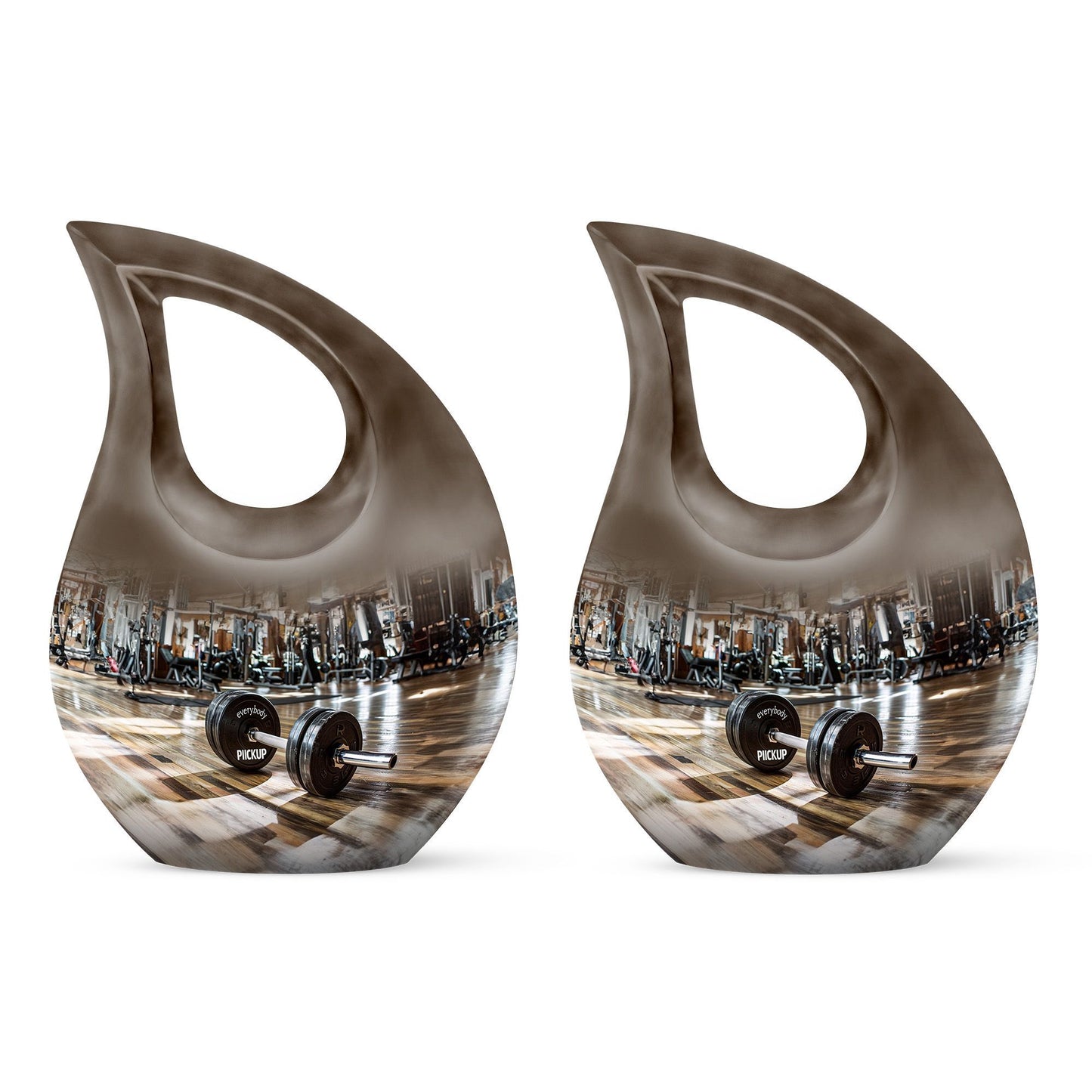 10-inch Dumbles Urn in Cross Drop Design,