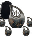 10-inch Tarot Urn with Cross Drop design, 