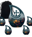 10 inch Tarot urn with Cross Drop design,