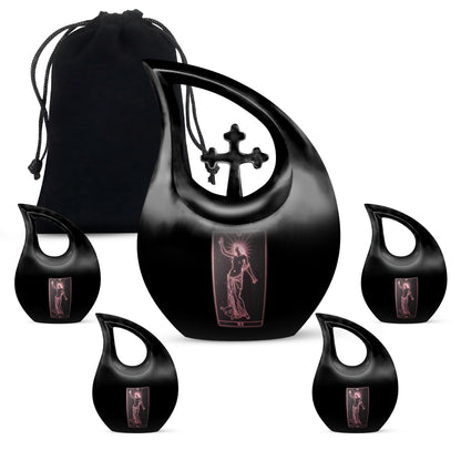 10 inch Tarot-themed custom mom urn 