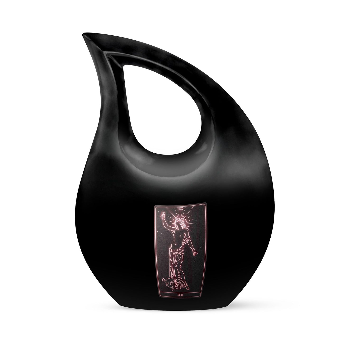 10 inch Tarot-themed custom mom urn 