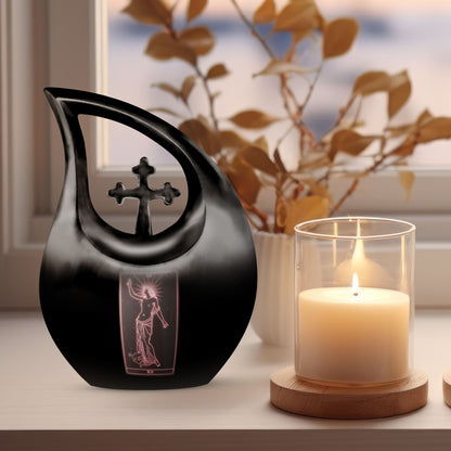 10 inch Tarot-themed custom mom urn 
