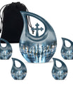  cross drop memorial urn,