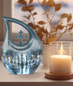  cross drop memorial urn,