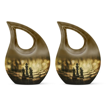 Small Urn Set of 2 -3