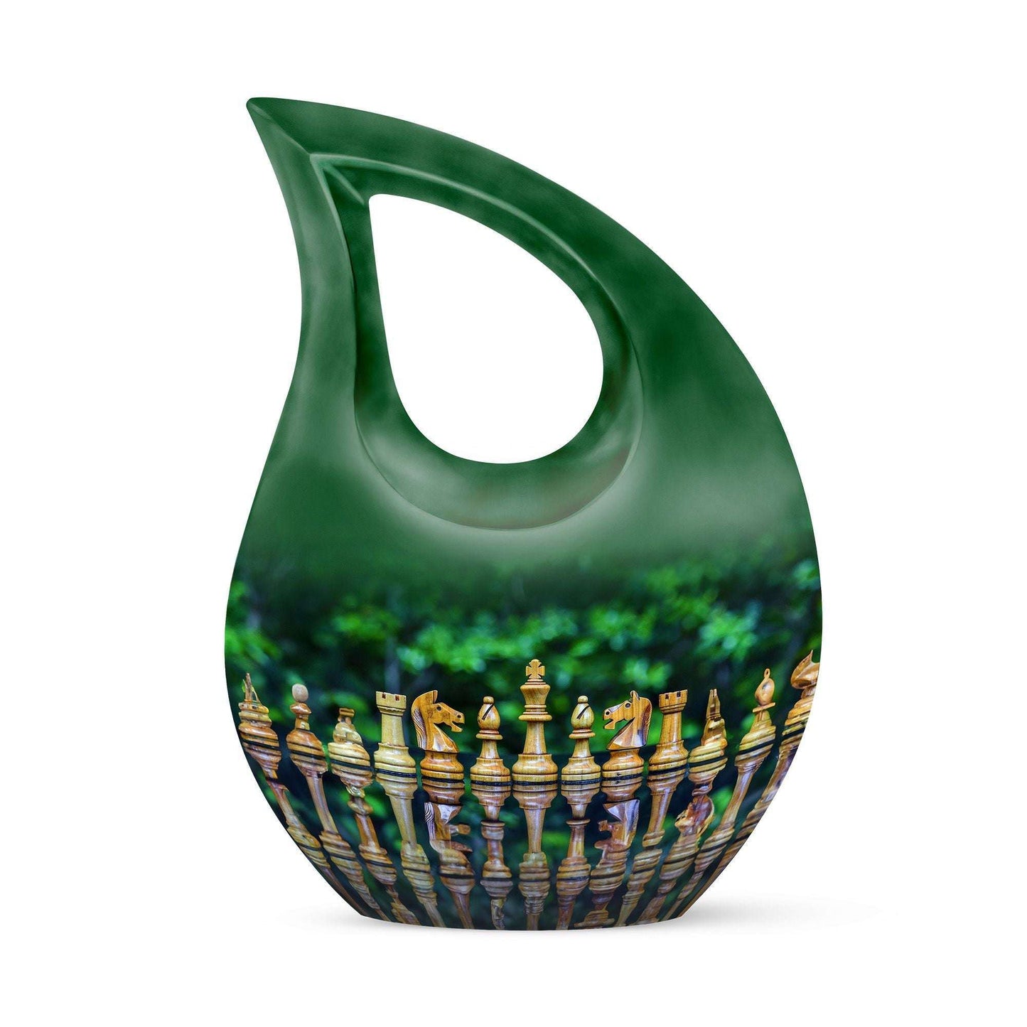 10 Inch Chess Urn