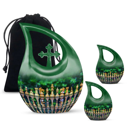 10 Inch Chess Urn
