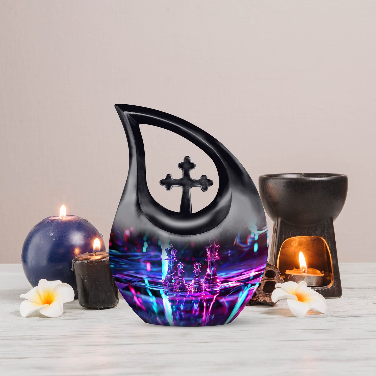 10 inch Chess Urn