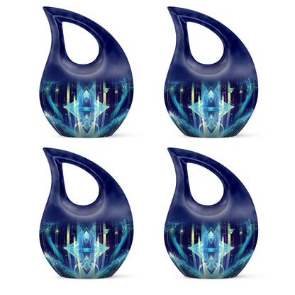 10 Inch Zodiac themed Extra Large Cross Drop Urn 
