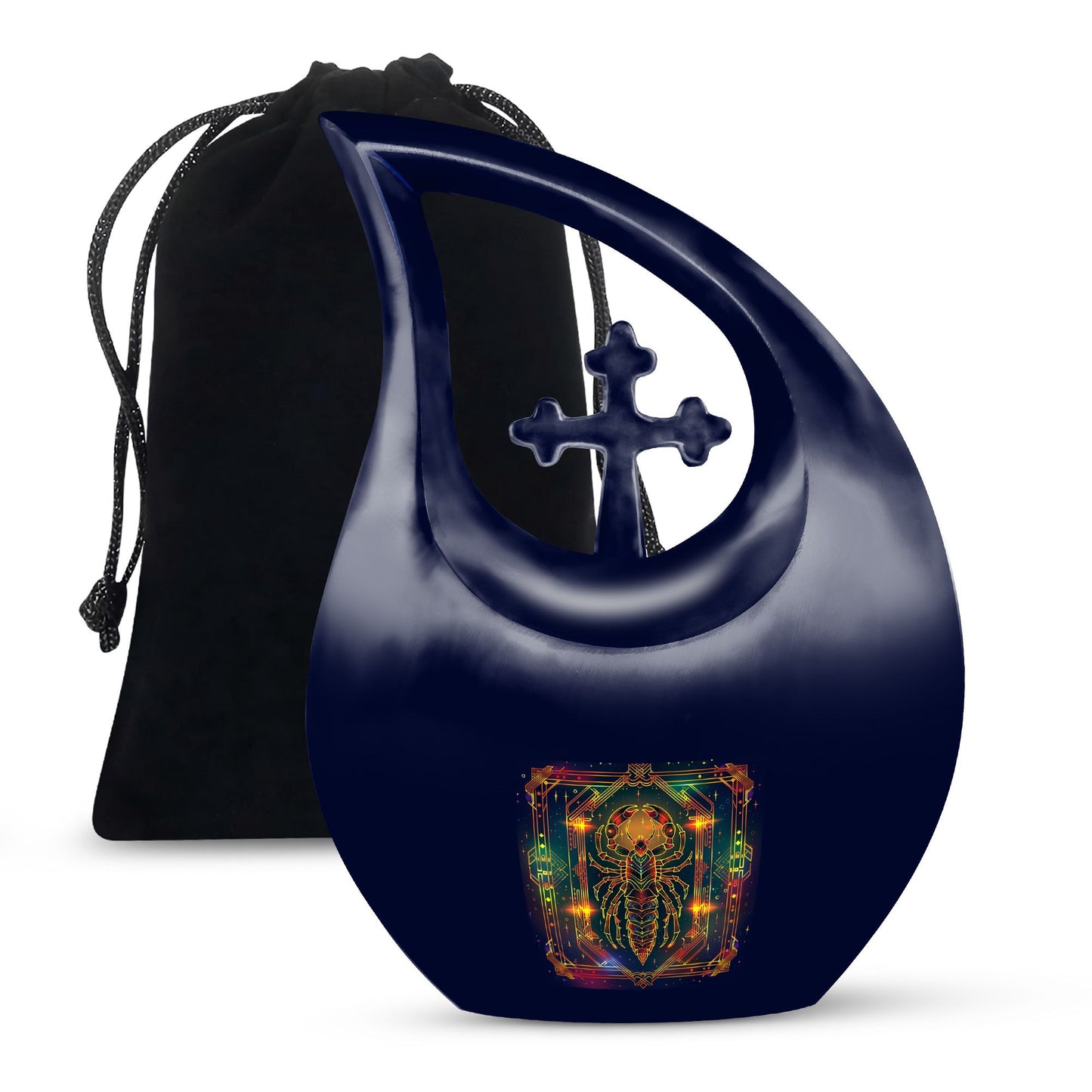 10-inch Zodiac Themed Memorial Urn