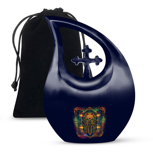 10-inch Zodiac Themed Memorial Urn