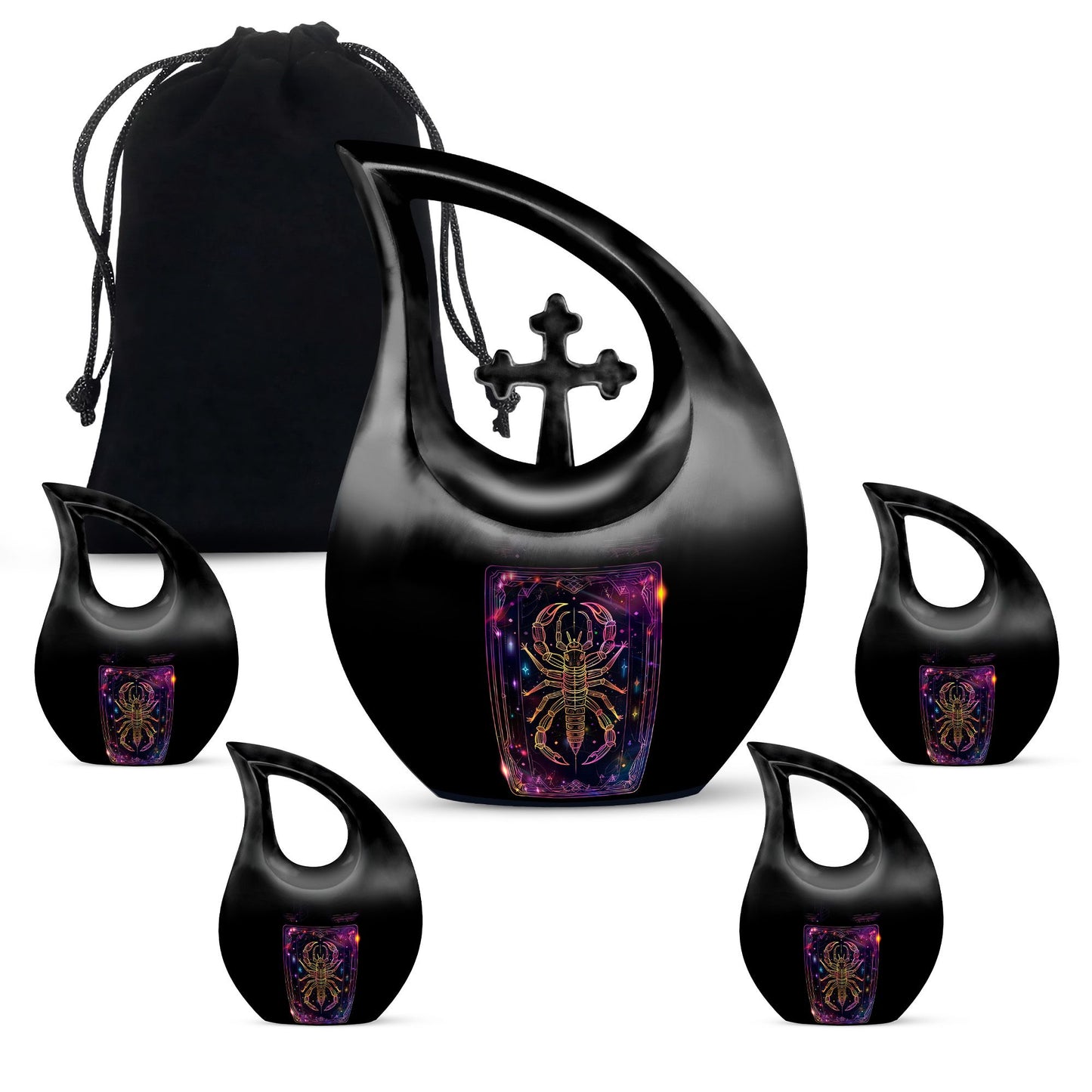 10-inch Zodiac themed Custom Urn 