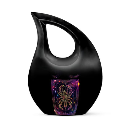 10-inch Zodiac themed Custom Urn 