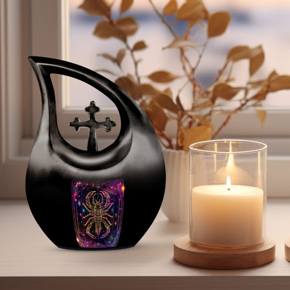 10-inch Zodiac themed Custom Urn 