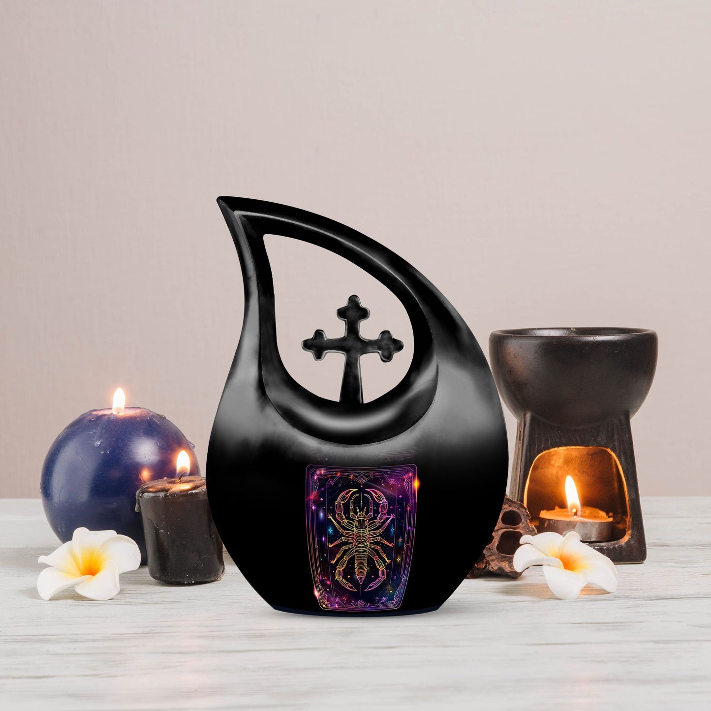 10-inch Zodiac themed Custom Urn 