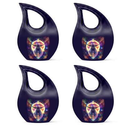 10 Inch Zodiac Urn with Cross Drop design