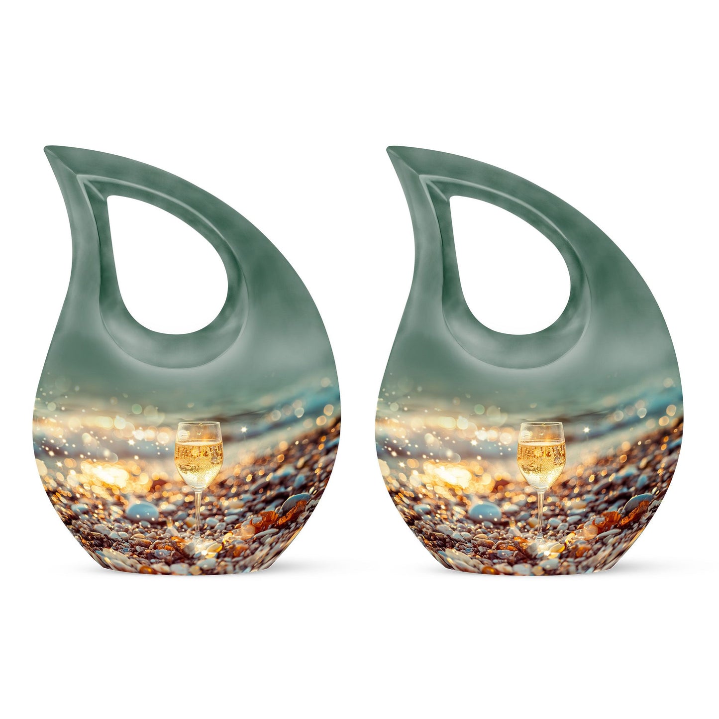  Wine Urn with Cross Drop design, 