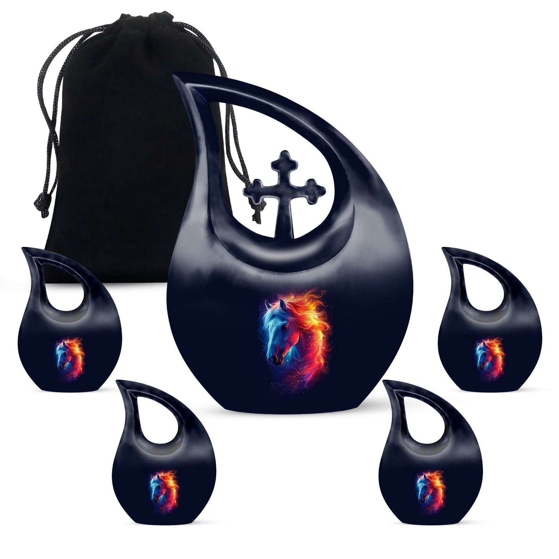 Cross Drop design Custom Urn 