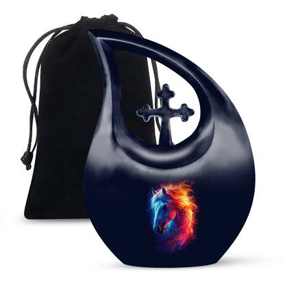 Cross Drop design Custom Urn 