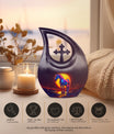 Urn - Cross Drop designed Keepsake 