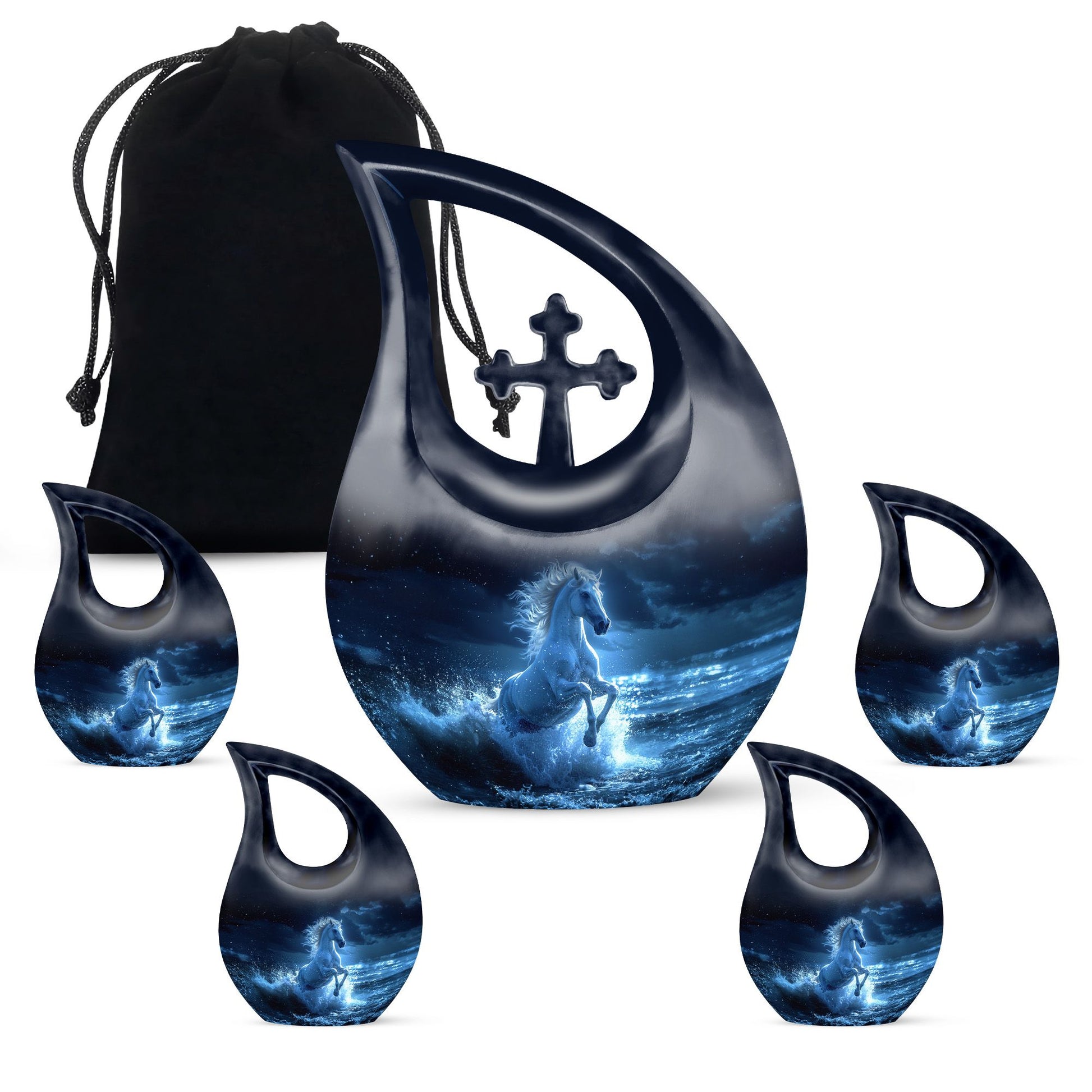  Cross Drop Horse Design 