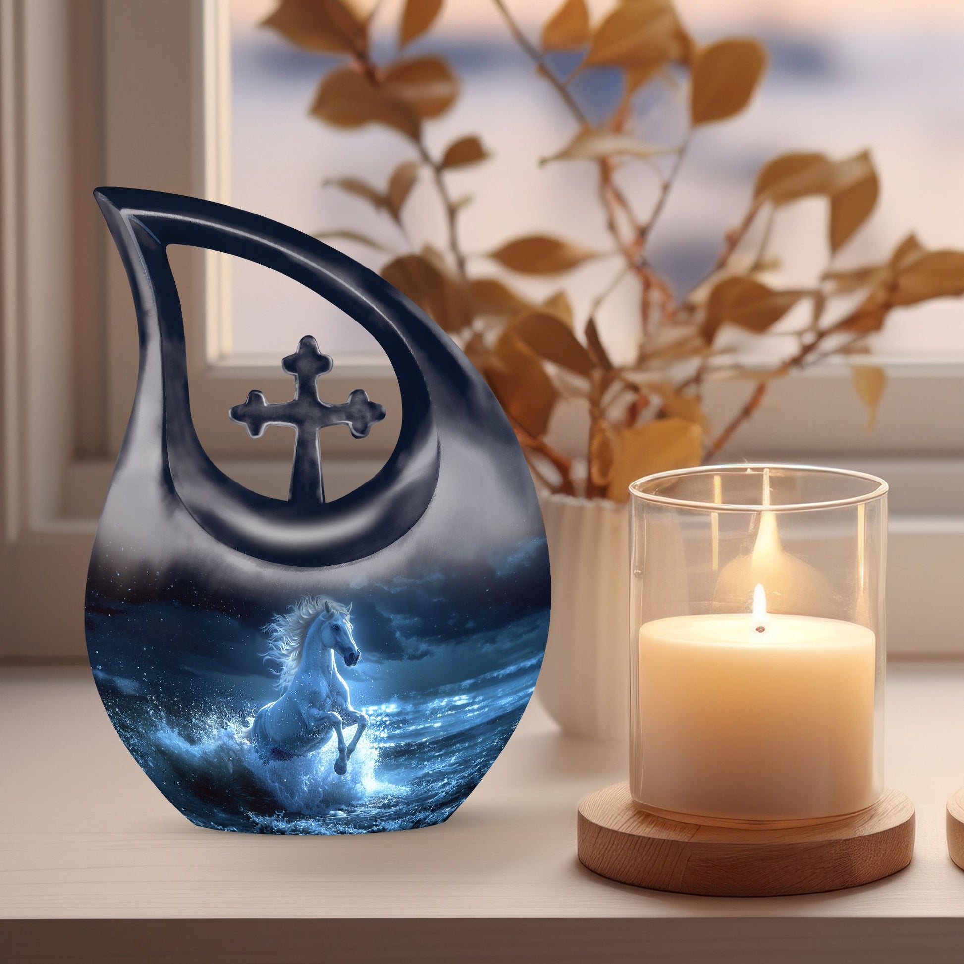  Cross Drop Horse Design 