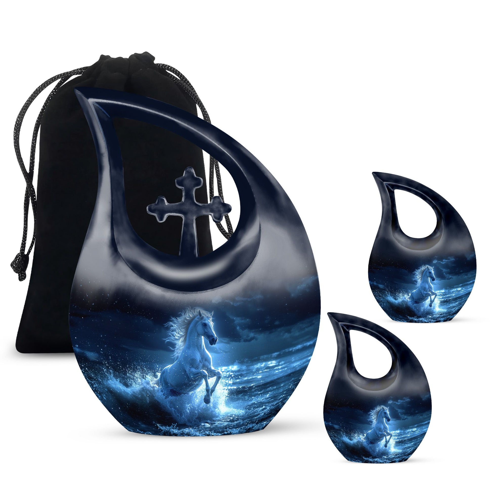  Cross Drop Horse Design 