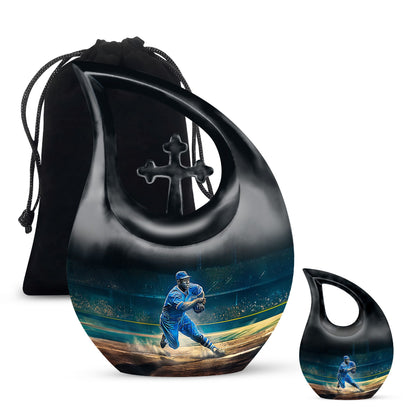 Baseball Themed Cremation Urn