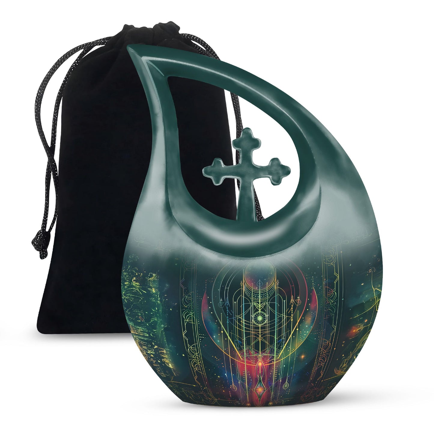 Zodiac-themed Large Urn for ashes