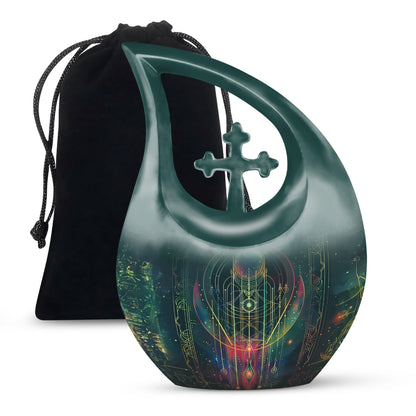 Zodiac-themed Large Urn for ashes