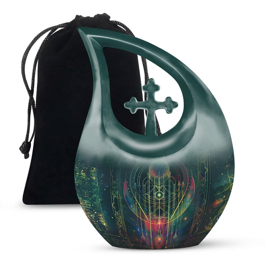 Zodiac-themed Large Urn for ashes