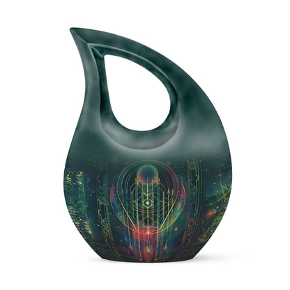 Zodiac-themed Large Urn for ashes