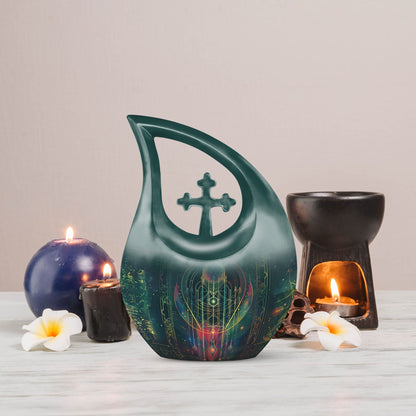 Zodiac-themed Large Urn for ashes