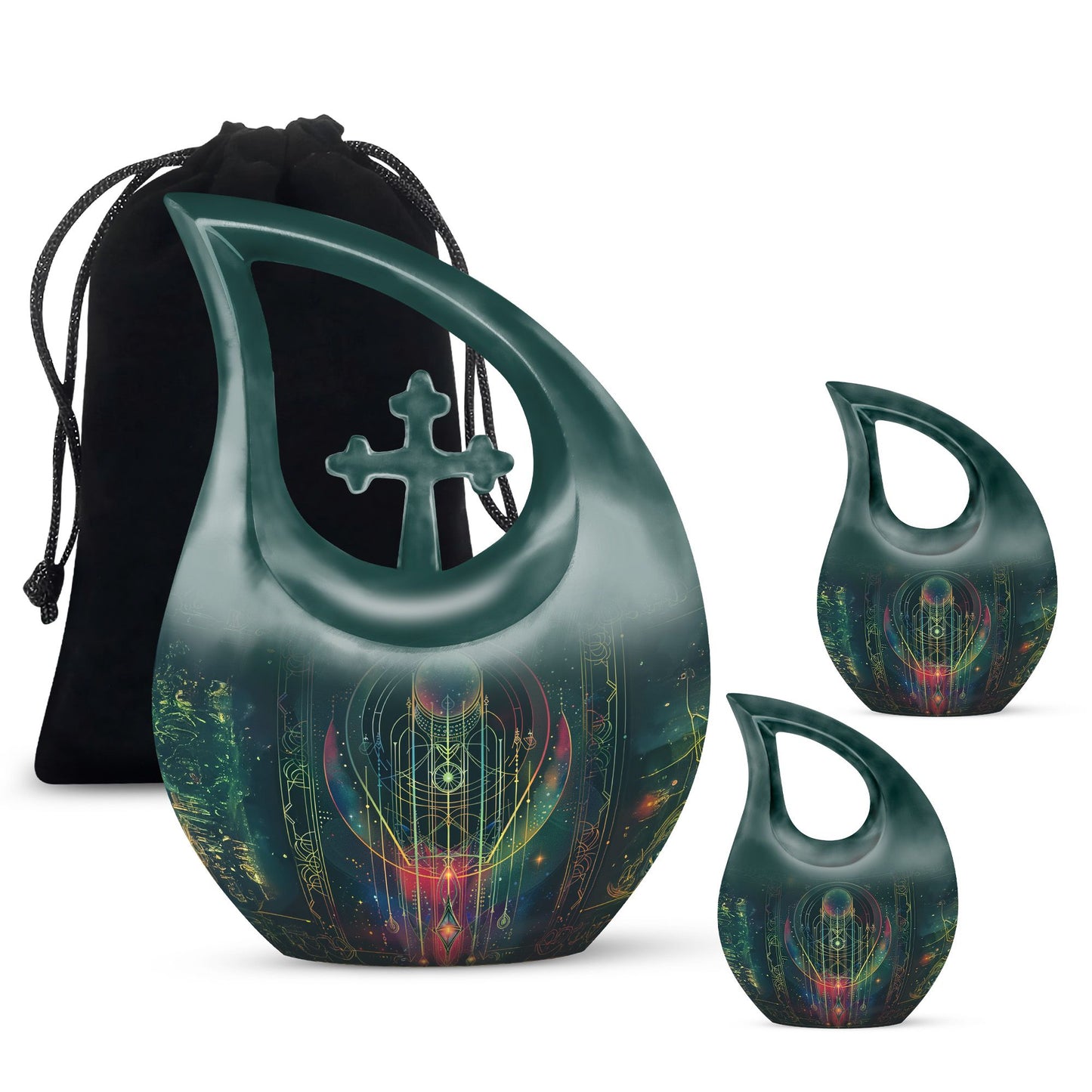 Zodiac-themed Large Urn for ashes