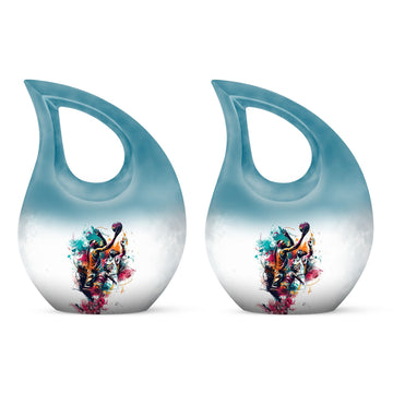 Small Urn Set of 2 -3